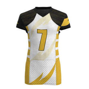 Camiseta de fútbol americano personalizada, uniforme de equipo transpirable de manga corta, conjunto completo - Product Image 2