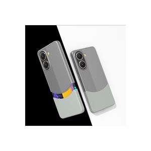 Étui en silicone à double couverture magnétique pour Poco X7 Pro, gris luxueux, TPU souple de luxe, givrage 9A A03S A21S A12 A71 A3S 9C 13 Pro Max - Product Image 1
