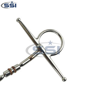 Bocado Rotatorio de Mejilla Completa con Rodillos Dobles de Cobre, Bocado de Acero Inoxidable de Primera Calidad para Entrenamiento de Equitación - Product Image 2