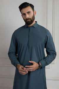 Nouvelle arrivée, robe pakistanaise sur mesure, shalwar kameez pour homme, vêtements pour homme, shalwar kameez à manches longues, costume shalwar kameez à vendre par AA ImPEX - Product Image 6