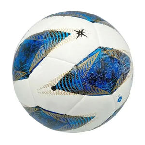 Ballon de football de qualité supérieure, logo personnalisé, style professionnel, thermocollé, style le plus récent, taille personnalisée, cousu à la machine - Product Image 3