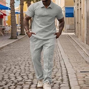 Último diseño invierno hombres chándal conjunto casual manga larga personalizado color chándal para la venta subido por Dress Sports - Product Image 5