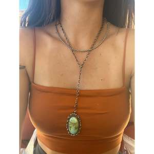 Collier Montagne Sonoraine Sheila Becenti, Turquoise, Agate, Perle, Style Bohème Vintage Chrétien, Cadeau Parfait en Argent Sterling - Product Image 6