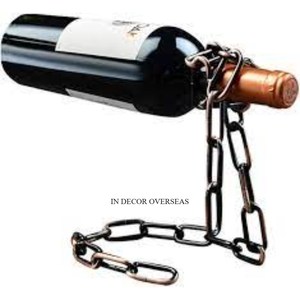 Precioso aspecto, acabado de Color plateado, pulido brillante, Metal de primera calidad, soporte para botella de vino, decoración de centro de mesa - Product Image 6