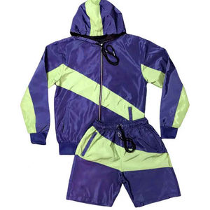 Conjunto Deportivo Cortavientos Personalizado OEM 2025, Conjunto Deportivo Informal para Correr al por Mayor, Conjunto Deportivo de Invierno de Alta Gama para Hombre - Product Image 1
