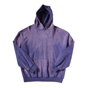เสื้อฮู้ดดี้ทรงโอเวอร์ไซส์ Glory Custom Acid Wash ผ้าฝ้าย 100% คุณภาพพรีเมียม ทรงบ็อกซี่ มีกระเป๋าจิงโจ้ สำหรับทุกเพศ - Product Image 1