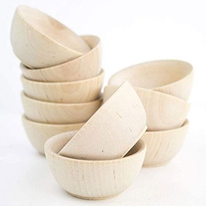 Top Selling Eco-Friendly Wooden Bowl Set for <b>Dinnerware</b> Serving Available at Wholesale Price for Exports Manufactured in India - Product Image 4