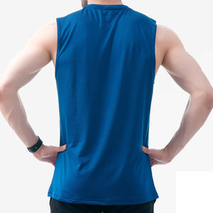 Service OEM Bon marché Gilet de gymnastique pour hommes Gilet de gymnastique confortable et respirant Anti-rides Gilet de gymnastique de haute qualité entièrement personnalisé - Product Image 2