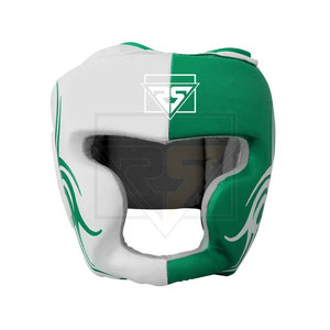 High Quality Genuine Leather Boxing <b>Head</b> Guard MMA <b>Training</b> <b>Head</b> Protector Custom Logo Taekwondo <b>Head</b> Karate Safety Printed - Product Image 5