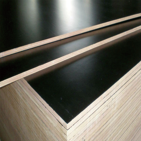Construction Furniture Formwork Top Choice 1220*2440mm 15-18mm Rubber/Pine Core Film Faced Plywood E1 Glue Economically Priced