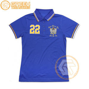 Camiseta de Sororidad Sigma Gamma Rho para Mujer al por Mayor, Informal, Veraniega, Transpirable, de Algodón Ecológico de Alta Calidad - Product Image 4