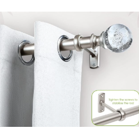 Asta per tenda con decorazione per la casa intelligente staffa per accessori per 210 di 120 per tenda Versatile asta per tenda accessori per tende intelligenti
