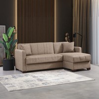 Canapé d'angle modulable moderne en velours avec trois fauteuils inclinables, rangement extensible et rembourrage en mousse pour appartement, hôtel, villa