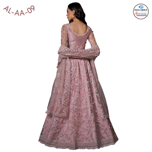 Superbe chemisier traditionnel indien pakistanais Dupatta maçonnerie lourde belle broderie de cordon fête de saison de mariage Lehenga - Product Image 4