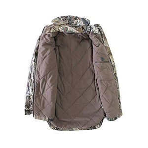 Veste de chasse pour homme, imperméable, respirante, col montant, logo frontal, pour activités de plein air, escrime, tir à l'arc, vêtements de sport - Product Image 3