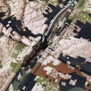 Veste de chasse imperméable à capuche amovible, durable, en softshell collé, hautement résistante à l'eau, pour hommes - Product Image 4