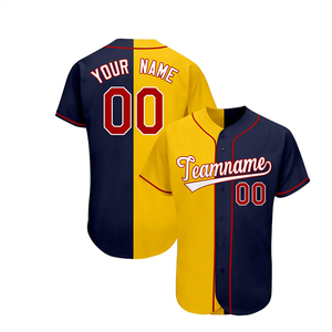 Maillot de baseball personnalisé sublimé unisexe pour adulte, respirant en polyester, à manches courtes, avec boutons sur le devant, gris, pour équipe - Product Image 2