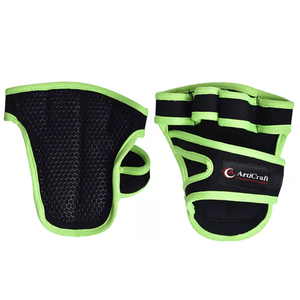 High Men's Breathable Non-<b>Slip</b> Lightweight Leather <b>Half</b>-Finger Gym Gloves Fingerless Fitness Workout Outdoor Sports Weight - Product Image 1