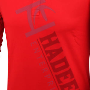 Camiseta de algodón y poliéster para hombre, camisa con estampado de sublimación de manga larga - Product Image 5