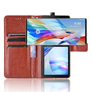 Custodia magnetica in cuoio pieghevole con porta carte, fai scorrere il portafoglio universale per smartphone in pelle per Samsung <span class=keywords><strong>iPhone</strong></span> - Product Image 4