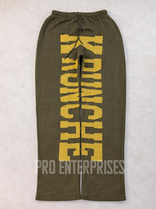 Pantalon évasé décontracté pour homme de haute qualité, en velours côtelé 100 % coton, délavé à l'acide, léger, anti-boulochage, taille élastique - Product Image 1