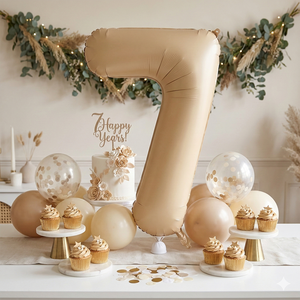 Party Love Globe Number Caramel 8445178009646 100 cm Ballons de fête en Chine - Product Image 5