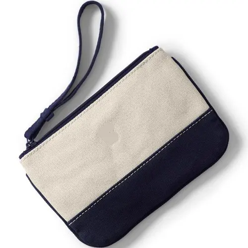 최신 컬렉션 새로운 디자인 캔버스 패브릭 작은 평면 손 가방 클러치 가방 지갑 여성 소녀 합리적인 가격