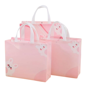 Custom Reusable Non-Woven Vertical Shopping Tote Bag Recyclable Cloth Carry Gift Bag Lamination Eco-Friendly CENPLAS CT-B003 - Product Image 6
