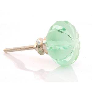 Perilla de puerta ecológica bellamente elaborada de madera natural con elementos de resina Producto de artesanía de bambú y madera - Product Image 4