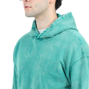 Offre Spéciale nouveauté plaine teint respirant et séchage rapide hommes lavage à l'acide à capuche/décontracté et vêtements de plein air hommes lavage à l'acide à capuche - Product Image 5