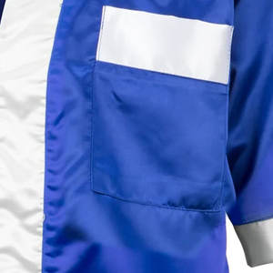 Offre Spéciale hommes léger Satin veste de boxe confortable Streetwear Cornerman joueur Styles printemps saison poche décoration - Product Image 6