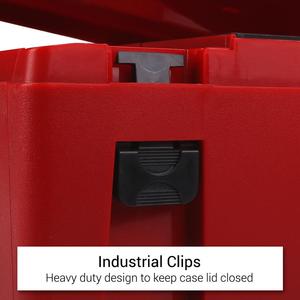 Chariot à outils rouge en fer à réparation rapide avec 7 tiroirs de rangement boîte mobile ensemble en stock clé sac à outils cabine de garage - Product Image 6