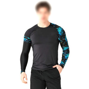 Personnalisé de haute qualité pour hommes MMA Rash Guard à manches longues Sports Fitness Top Sublimation Imprimé Respirant pour la saison d'automne - Product Image 6