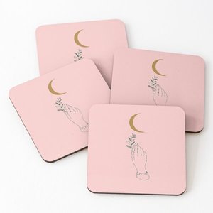 Sous-verre de Noël en carton personnalisé imprimé en bois MDF émaillé par sublimation napperons porte-gobelet pour canapé sous-verre en ardoise sous-verre pour boissons - Product Image 5