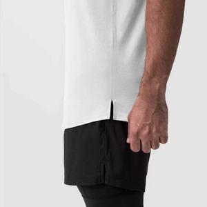 เสื้อกล้ามระบายอากาศแขนกุดแห้งเร็วสำหรับผู้ชายเสื้อกล้ามใส่ออกกำลังกายเล่นฟิตเนสยิมปักโลโก้ได้ตามต้องการ - Product Image 4