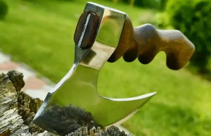 Steel Craft International Industrial Grade Acero de alto carbono Tomahawks Axe Head 4 3/4 Cutting Edge Durable High Polish Sharp - Product Image 6