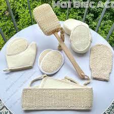 Fabricant de brosse de bain Loofah OEM-Épurateur de corps Luffa naturel en gros | Gant exfoliant | Éponge de douche - Product Image 4