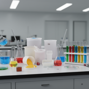 ขวดทรงกลมสำหรับห้องปฏิบัติการของบริษัท Burkle GmbH สำหรับบรรจุสารเคมีและน้ำมัน - Product Image 3