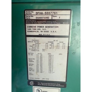 New for QST30-G1-NR1 750KW 400V Silent Diesel <b>Generator</b> Set-Three Phase 50/60Hz Low Noise 12V DC Electric Start <b>Mobile</b> - Product Image 6