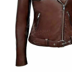 Veste en cuir pour femmes à séchage rapide en gros à vendre en ligne Veste d'hiver en cuir pour femmes, meilleure vente - Product Image 5