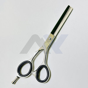 Ciseaux à effiler les cheveux professionnels à lame de rasoir, nouveau design tendance, ciseaux à effiler plats pour salon de coiffure - Product Image 4