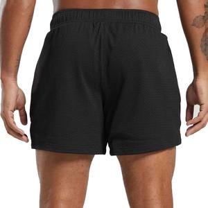 Pantalones cortos deportivos de entrenamiento de gimnasio de alta calidad para hombre, patrón sólido, baloncesto, playa, camisa de malla personalizable incluida, teñido liso rápido - Product Image 6