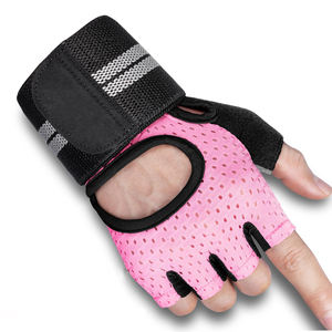 Guantes de fitness de medio Dedo de alta resistencia, Material duradero para levantamiento de pesas, protección para gimnasio, guantes de fitness, tarifa al por mayor - Product Image 6