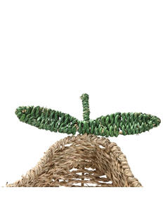 Sophisticated Lemon-shaped Seagrass Tray Refined Handwoven <b>Craft</b> For Premium Home And Hospitality Use - Product Image 2