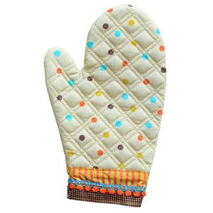 Diseño llamativo personalizado suave algodón impreso hermoso color horno manopla proveedor en India - Product Image 4