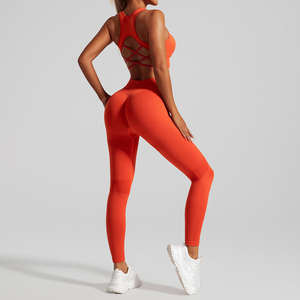 Conjunto Deportivo de Yoga para Mujer, 2 Piezas, sin Costuras, para Gimnasio, Conjuntos Deportivos para Mujer, Conjunto de Yoga Deportivo - Product Image 3