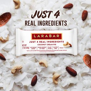 Pastel de Crema de Coco Larabar, Barra de Frutas y Nueces Vegana Sin Gluten, 16 Unidades - Product Image 3