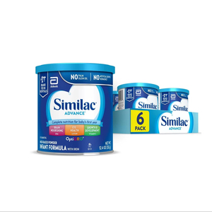 Similac Advance Infant Formula with <b>Iron</b>, Baby Formula Powder, 12.4-oz Can, Pack of <b>6</b> - Product Image 1
