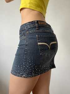 กางเกงยีนส์ขาสั้นทรงวินเทจ - Product Image 3