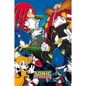 Póster moderno de Sonic the Hedgehog para decoración de pared - Product Image 1